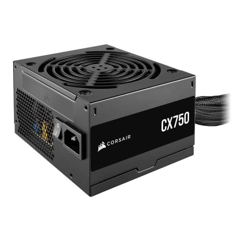 Corsair CX (2023) - 750 W ATX Power Supply, 80+ Bronze, Non-Modular, Black Color - Featured Image