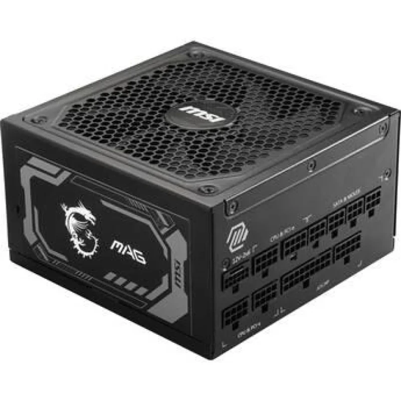 MSI MAG A1250GL PCIE5 - 1250 W ATX Power Supply, 80+ Gold, Fully Modular, Black Color - Featured Image