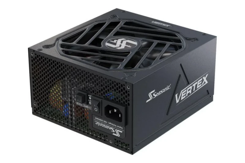 SeaSonic VERTEX GX-1200 - 1200 W ATX Power Supply, 80+ Gold, Fully Modular, Black / Silver Color - Featured Image