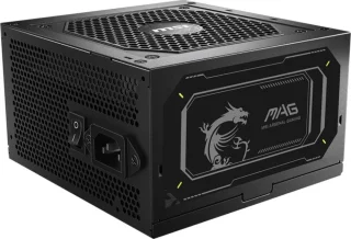 MSI MAG A750GL PCIE5 II - 750 W ATX Power Supply, 80+ Gold, Fully Modular, Black Color