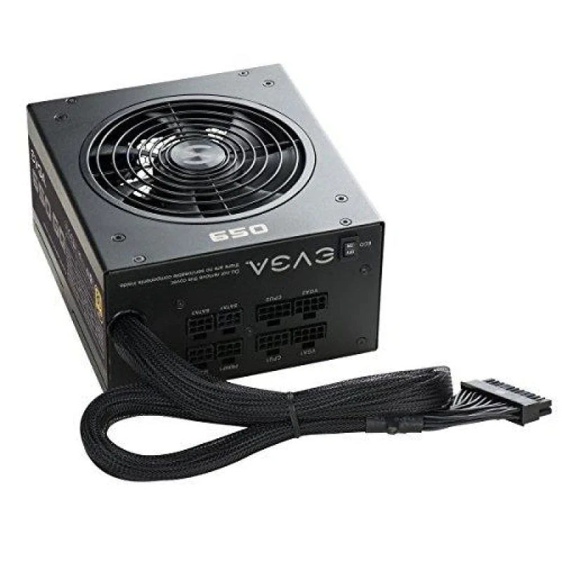 EVGA 650 GQ - 650 W ATX Power Supply, 80+ Gold, Semi-Modular - Featured Image