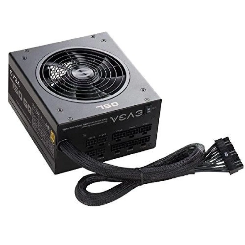 EVGA 750 GQ - 750 W ATX Power Supply, 80+ Gold, Semi-Modular - Featured Image