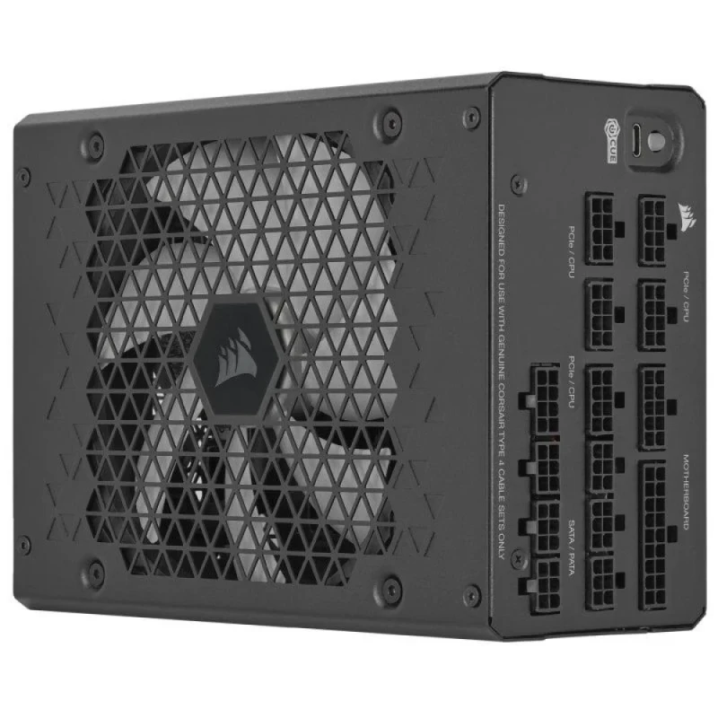 Corsair HX1200i - 1200 W ATX Power Supply, 80+ Platinum, Fully Modular, Black Color - Featured Image