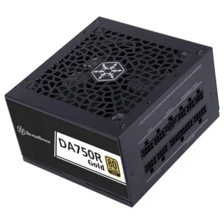 Silverstone DA750R-GMA - 750 W ATX Power Supply, 80+ Gold, Fully Modular, Black Color