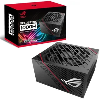 Asus ROG STRIX 1000G - 1000 W ATX Power Supply, 80+ Gold, Fully Modular, Black Color
