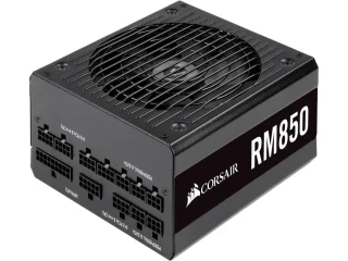 Corsair RM850 (2019) - 850 W ATX Power Supply, 80+ Gold, Fully Modular, Black Color