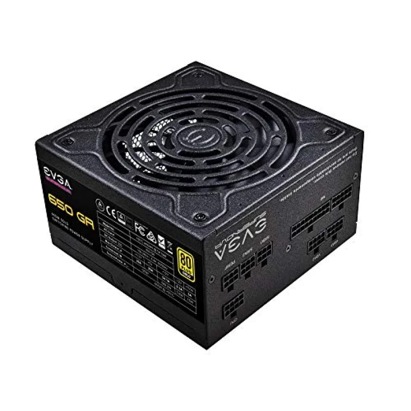 EVGA SuperNOVA 650 GA - 650 W ATX Power Supply, 80+ Gold, Fully Modular, Black Color - Featured Image