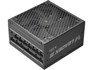 Super Flower Leadex III Gold UP - 750 W ATX Power Supply, 80+ Gold, Fully Modular, Black Color