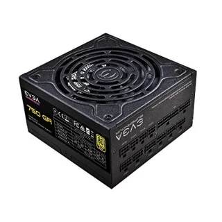 EVGA SuperNOVA 750 GA - 750 W ATX Power Supply, 80+ Gold, Fully Modular, Black Color