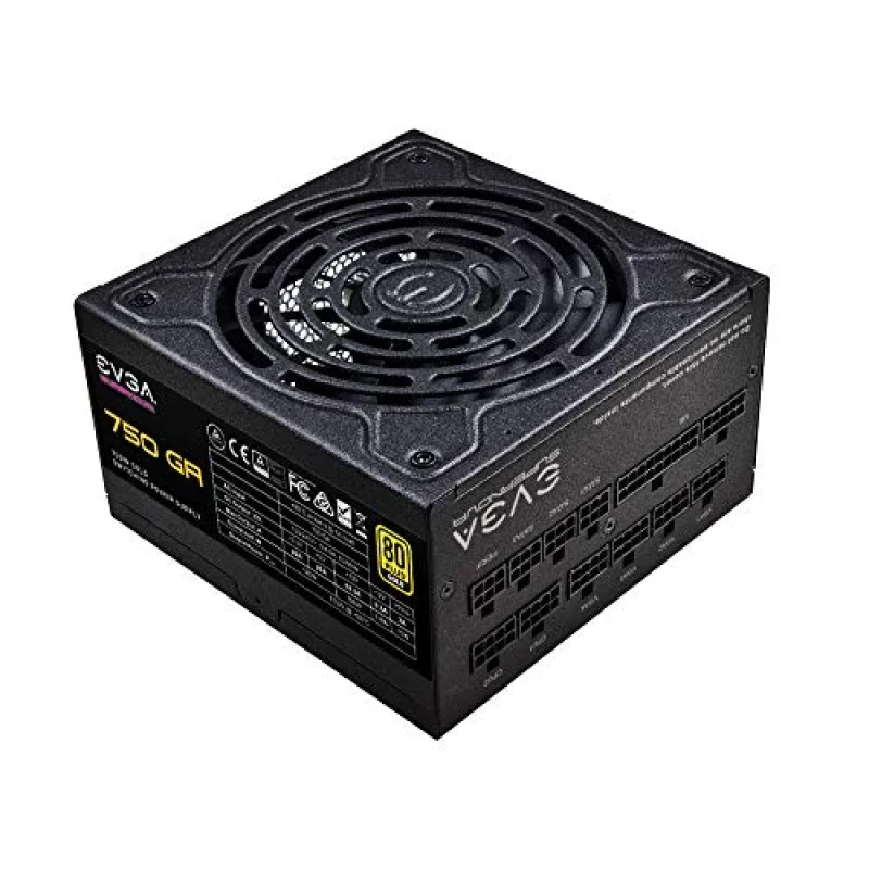 EVGA SuperNOVA 750 GA - 750 W ATX Power Supply, 80+ Gold, Fully Modular, Black Color - Featured Image