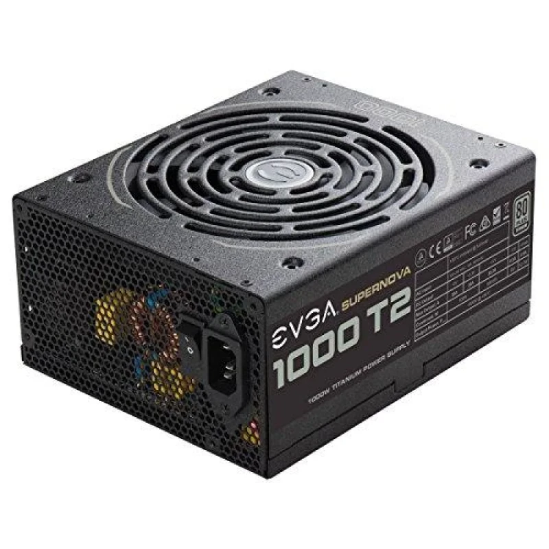 EVGA SuperNOVA 1000 T2 - 1000 W ATX Power Supply, 80+ Titanium, Fully Modular - Featured Image