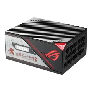 Asus ROG THOR P2 Gaming EVA Edition - 1000 W ATX Power Supply, 80+ Platinum, Fully Modular, Black / Silver Color
