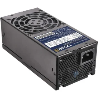 Silverstone TX700-G - 700 W TFX Power Supply, 80+ Gold, Non-Modular, Black Color
