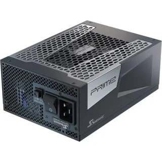 SeaSonic PRIME TX - 1300 W ATX Power Supply, 80+ Titanium, Fully Modular, Black / Silver Color