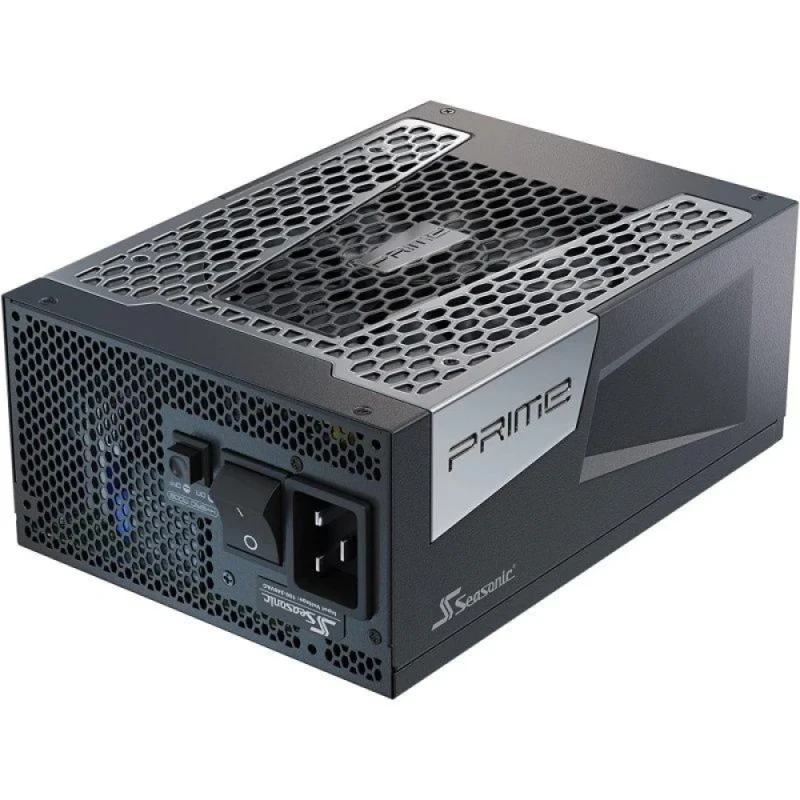 SeaSonic PRIME TX - 1300 W ATX Power Supply, 80+ Titanium, Fully Modular, Black / Silver Color - Featured Image