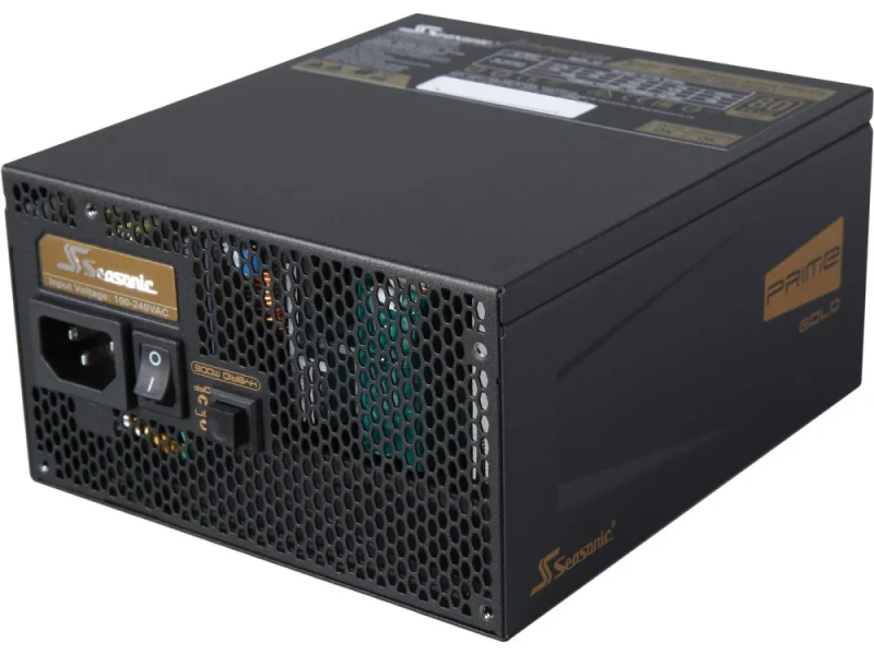 SeaSonic PRIME 1300 Gold - 1300 W ATX Power Supply, 80+ Gold, Fully Modular, Black Color - Featured Image