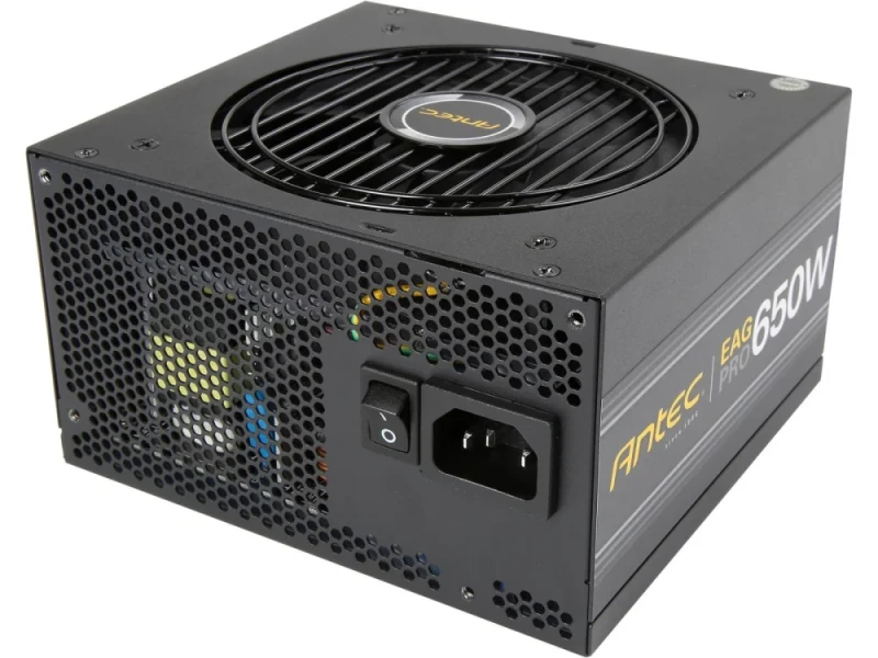 Antec EARTHWATTS GOLD PRO 650 - 650 W ATX Power Supply, 80+ Gold, Semi-Modular, Black Color - Featured Image