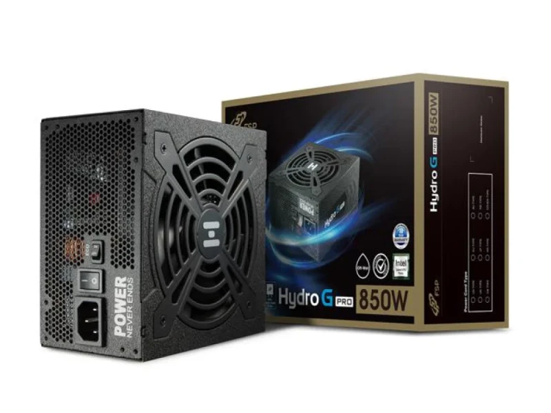 FSP Group Hydro G Pro - 850 W ATX Power Supply, 80+ Gold, Fully Modular, Black Color - Featured Image