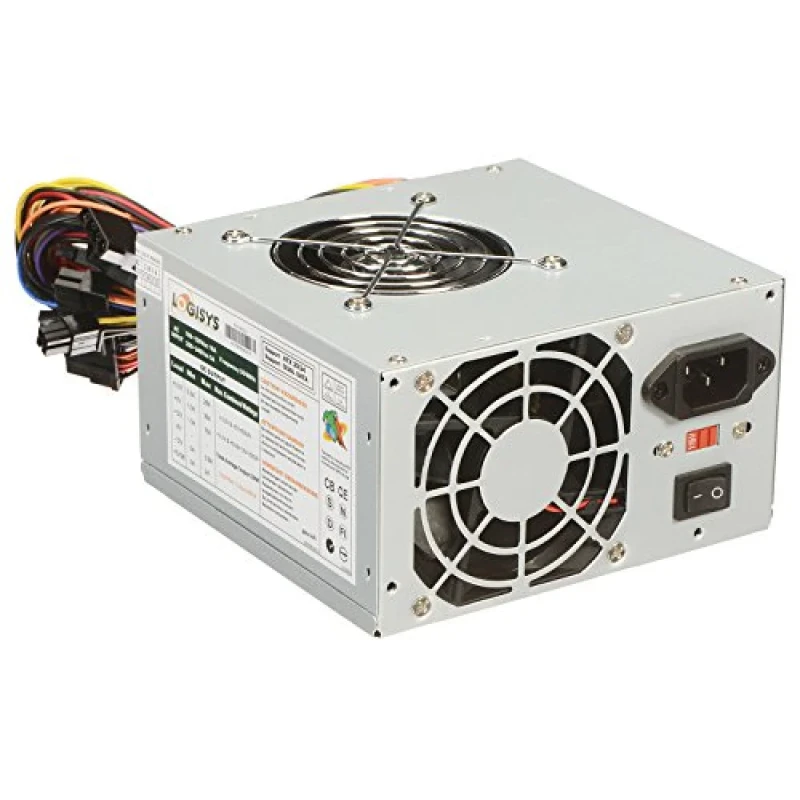 Logisys PS480D2 - 480 W ATX Power Supply, Non-Modular - Featured Image