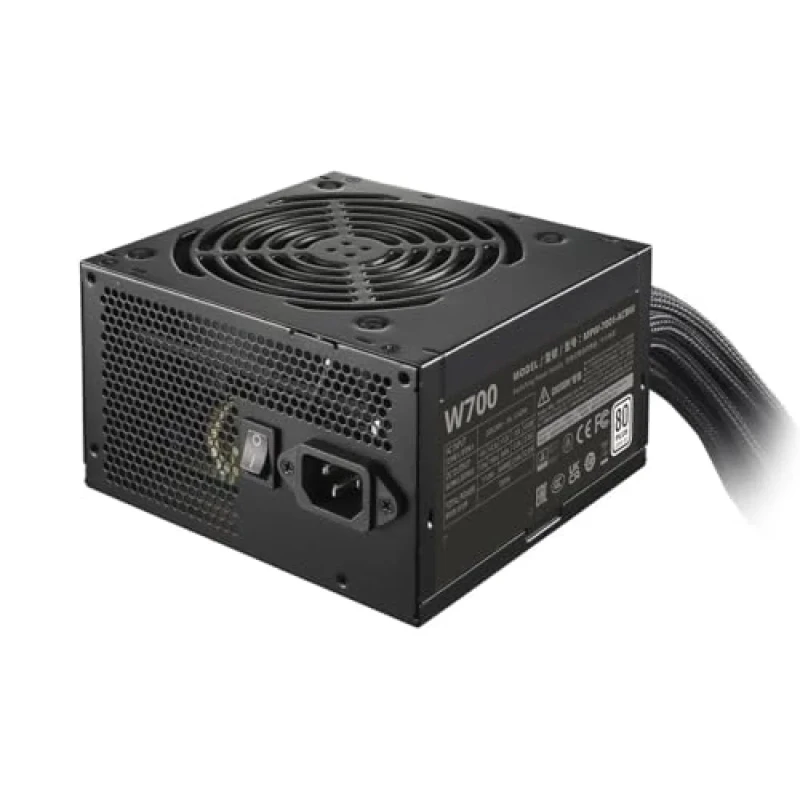 Cooler Master Elite NEX White W700 Black Mesh 230V - 700 W ATX Power Supply, 80+, Non-Modular, Black Color - Featured Image