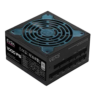 EVGA SuperNOVA 1000 P5 - 1000 W ATX Power Supply, 80+ Platinum, Fully Modular, Blue / Black Color