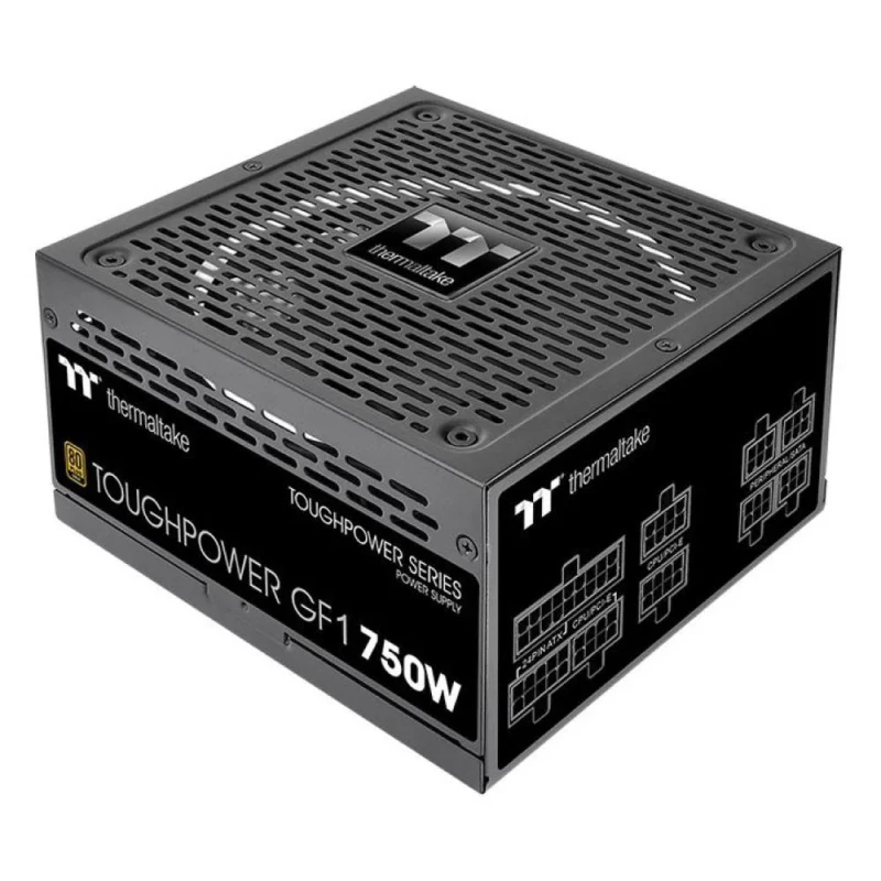 Thermaltake Toughpower GF1 PE - 750 W ATX Power Supply, 80+ Gold, Fully Modular, Black Color - Featured Image