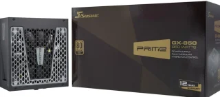 SeaSonic PRIME - 850 W ATX Power Supply, 80+ Gold, Fully Modular, Black Color