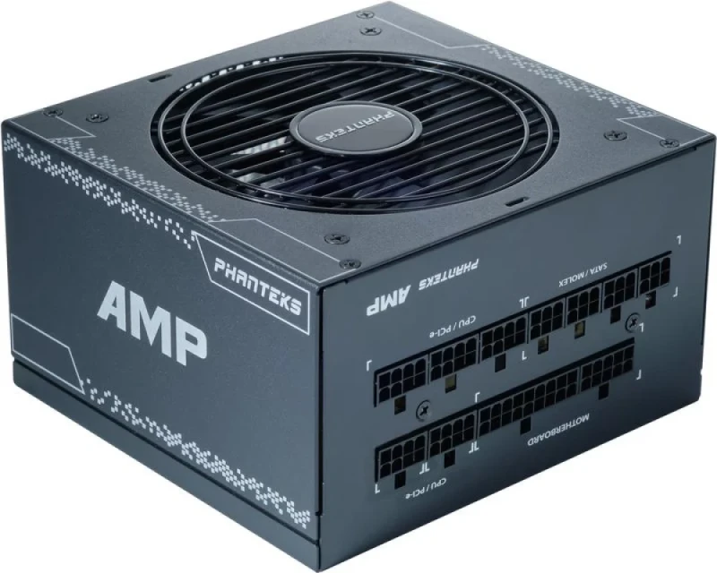 Phanteks AMP - 850 W ATX Power Supply, 80+ Gold, Fully Modular, Black Color - Featured Image