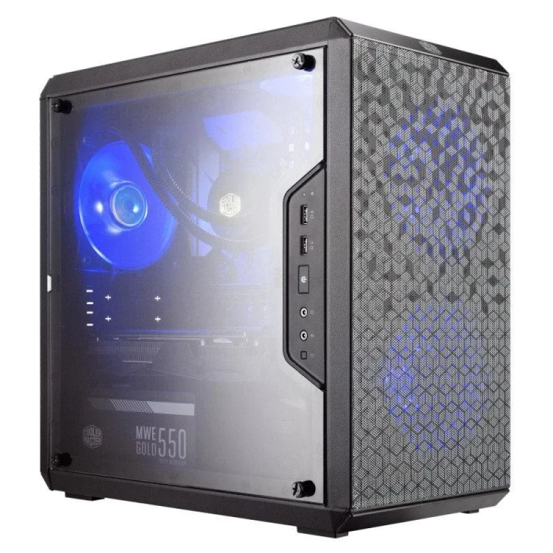 Cooler Master MasterBox Q300L - MicroATX Mini Tower, Acrylic Side Panel, 33.6 L External Volume, Black Color - Featured Image