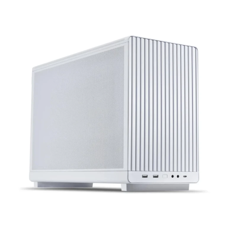 Lian Li A3-mATX - MicroATX Mini Tower, Mesh Side Panel, 26.3 L External Volume, White Color - Featured Image