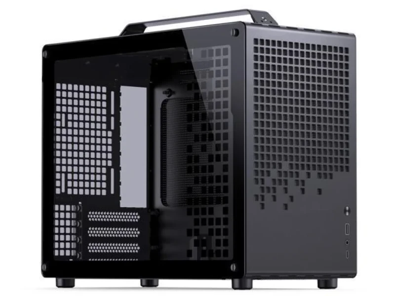 Jonsbo Jonsplus Z20 - MicroATX Desktop, Tempered Glass Side Panel, 25.3 L External Volume, Black Color - Featured Image
