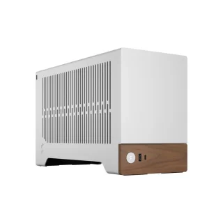 Fractal Design Terra - Mini ITX Desktop, Mesh Side Panel, 11.4 L External Volume, Silver / Brown Color