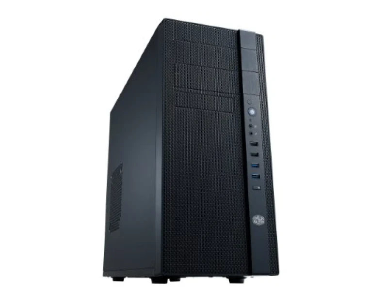 Cooler Master N400 - ATX Mid Tower, None Side Panel, 40.2 L External Volume, Black Color - Featured Image
