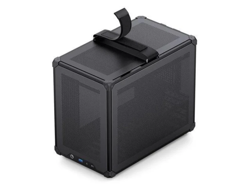 Jonsbo C6 MAX - MicroATX Desktop, Tempered Glass Side Panel, 20.8 L External Volume, Black Color - Featured Image