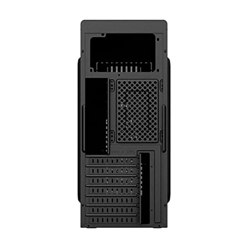 Zalman T6 - ATX Mid Tower, None Side Panel, 32.4 L External Volume, Black Color - Featured Image