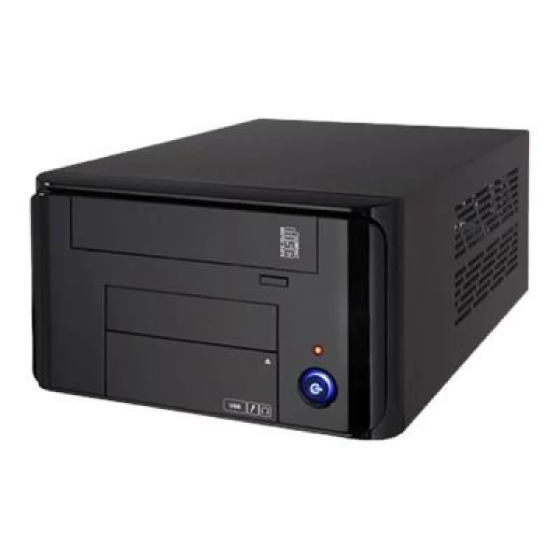 Apex MI-008 - Mini ITX Tower, None Side Panel, 8.5 L External Volume, Black Color - Featured Image
