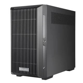 Silverstone CS382 - ATX Mid Tower, None Side Panel, 39.6 L External Volume, Black Color