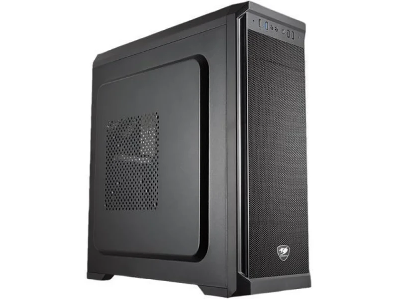 Cougar MX330-X - ATX Mid Tower, None Side Panel, 39.4 L External Volume, Black Color - Featured Image