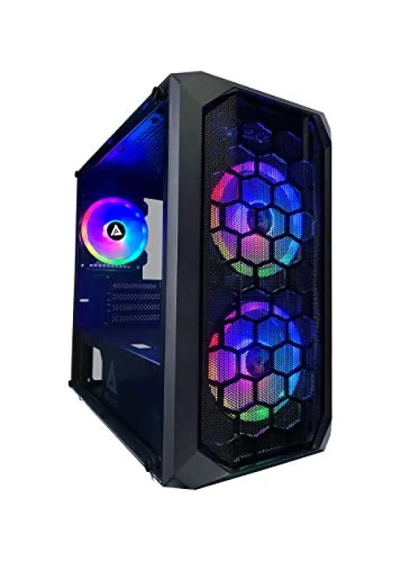 Apevia Prodigy - MicroATX Mini Tower, Tempered Glass Side Panel, 32.5 L External Volume, Black Color - Featured Image