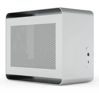 Streacom DA2 V2 - Mini ITX Desktop, None Side Panel, 17.5 L External Volume, Silver Color
