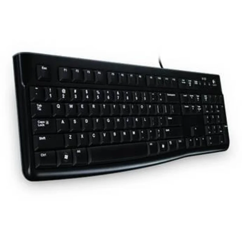 Logitech K120 - Standard Wired Keyboard, Black Color - Featured Image