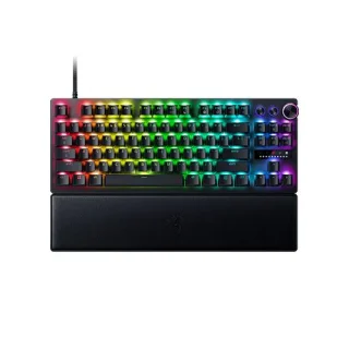 Razer Huntsman V3 Pro - Gaming Wired Keyboard, Razer Analog Optical Switch Gen-2 Switches, RGB Backlit, Tenkeyless, Black Color