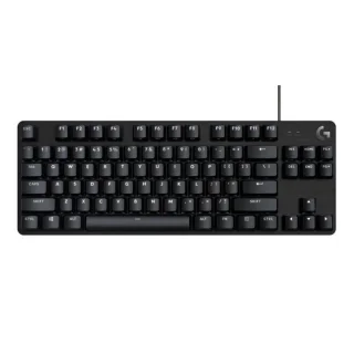 Logitech G413 SE - Gaming Wired Keyboard, Kailh LT Brown Switches, White Backlit, Tenkeyless, Black Color