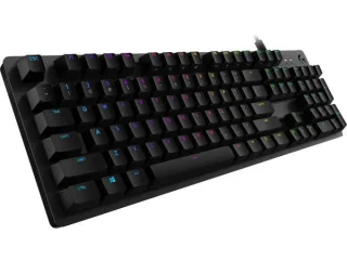 Logitech G512 CARBON - Gaming Wired Keyboard, GX Brown Switches, RGB Backlit, Black Color