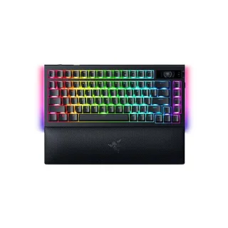Razer BlackWidow V4 Pro 75% - Mini Wireless, Bluetooth Wireless Keyboard, Razer Gen-3 (Tactile) Switches, RGB Backlit, Tenkeyless, Black Color