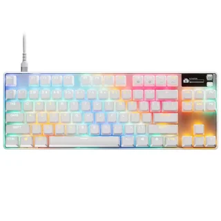 SteelSeries Apex Pro Gen 3 - Gaming Wired Keyboard, OmniPoint 2.0 Switches, RGB Backlit, Tenkeyless, White Color