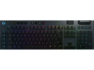 Logitech G915 Lightspeed - Gaming Wireless Keyboard, Logitech GL Tactile Switches, RGB Backlit, Black Color
