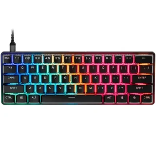 SteelSeries Apex Pro Mini Gen 3 - Mini Wired Keyboard, OmniPoint 2.0 Switches, RGB Backlit, Tenkeyless, Black Color