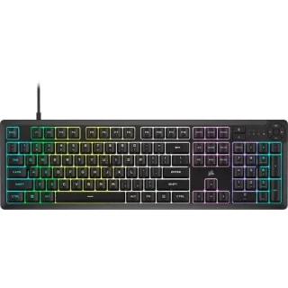 Corsair K55 CORE RGB - Gaming Wired Keyboard, RGB Backlit, Black Color