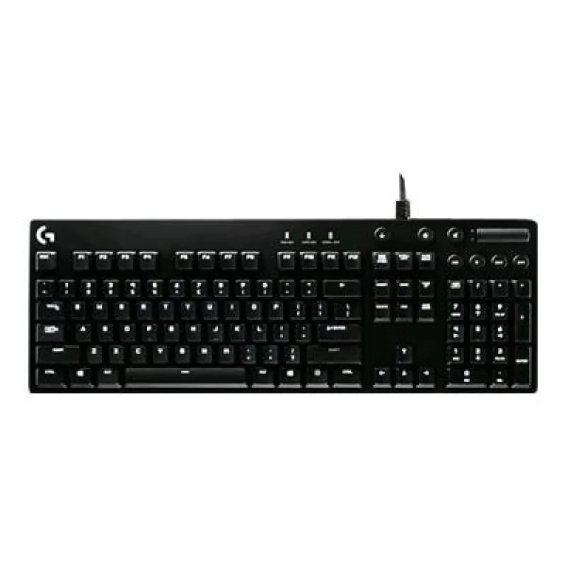 Logitech G610 - Gaming Wired Keyboard, Cherry MX Red Switches, White Backlit, Black Color - Featured Image